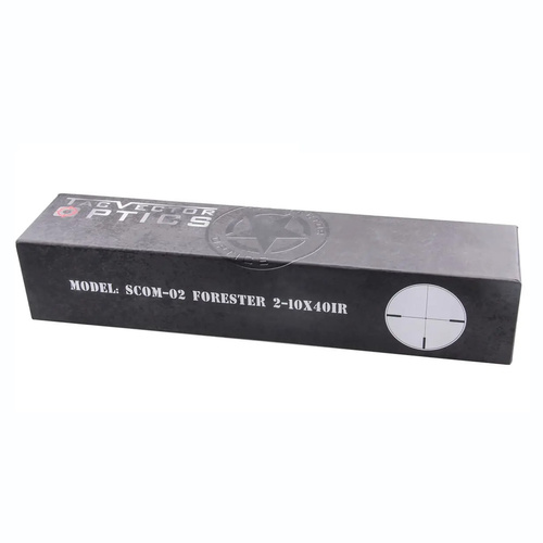 Vector Optics - Puškohled Forester 2-10x40 SFP - černý - SCOM-02
