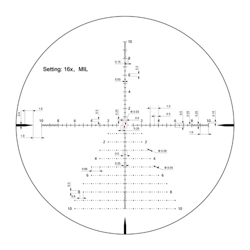 Vector Optics - Puškohled Tauron 4-32x56 ED - SFP - SCOL-56