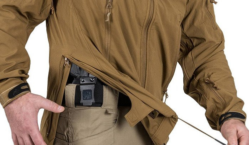 Helikon - Bunda Cougar® QSA™ + HID™ - Soft Shell Windblocker - námořnická modrá - KU-CGR-SM-37