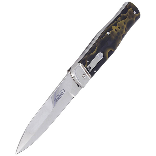 Mikov - Pružinový nůž Predator Raffir 241-BRa-1/KP - N690 - zelený - V1905950