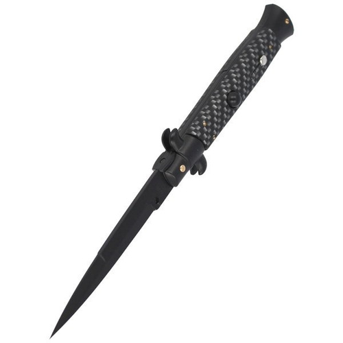 Frank Beltrame - Zavírací nůž s bajonetem Kevlar 23 cm - FB 23/KEVB BLK