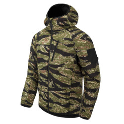 Helikon - Bunda Wolfhound Hoodie - Windpack Nylon - Tiger Stripe - KU-WLH-NL-62