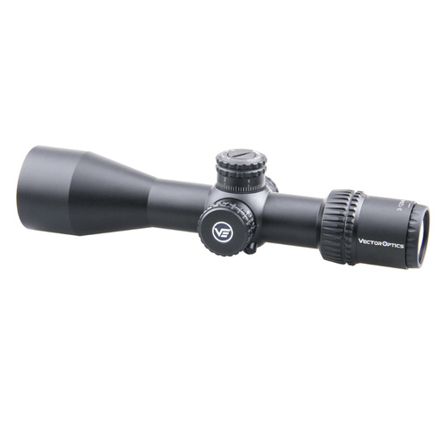 Vector Optics - Puškohled Veyron 3-12x44 Compact Scope - SFP - MPR-4 - Černá - SCOM-24