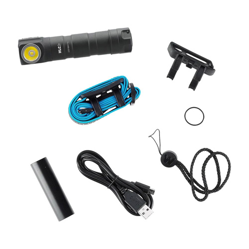 Walther - Headlamp LED HLC2r - 1000 lm - Black - 3.7138