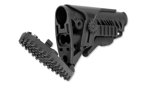 FAB Defense - GLR-16 PCP M16/M4/AR15 pažba - černá
