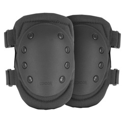 Condor - Chrániče kolen na suchý zip - černé - KP1-002