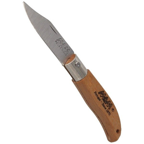 MAM - Zavírací nůž Iberica Mini - Světlé bukové dřevo 45 mm - 2001-LW