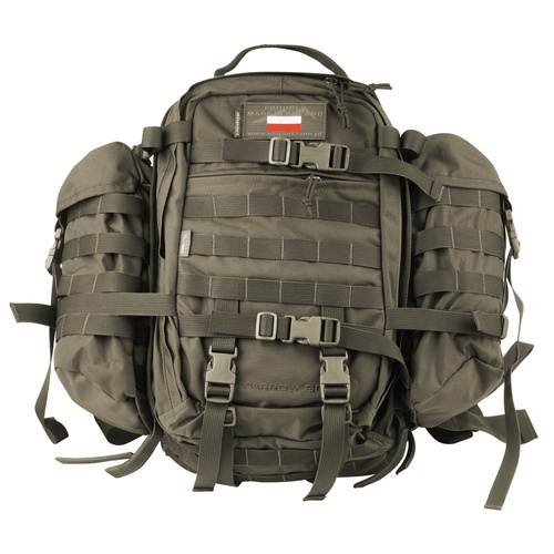 WISPORT - Batoh Sparrow 30 II se dvěma bočními kapsami - 30 + 10 l - RAL 7013