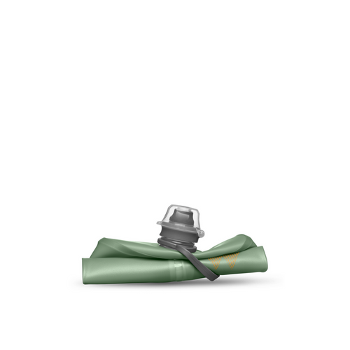 HydraPak - Flexibilní vak na vodu Stow - 1 l - 28 mm závit - Sutro Green - GS330S
