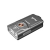 Fenix - Taktická svítilna PD36R Pro LED s baterií 5000 mAh + svítilna na klíče E03R V2.0 - 2800 lm - černá/šedá - PD36R Pro+E03R šedá