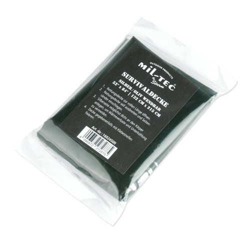 Mil-Tec - Deka pro přežití - OD / Silver - 16024500