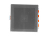 Megaline - přepravní box - 11x11x3,5 cm - oranžovo-průhledný - 607/0001OT