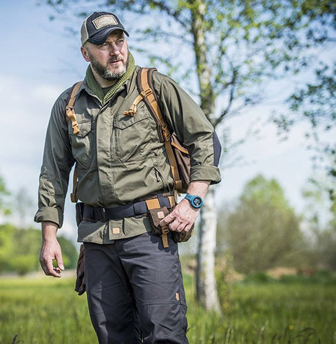 Helikon - Pouzdro na kompas a pouzdro na přežití - Cordura® - zemitě hnědé / hliněné - MO-O09-CD-0A0BA