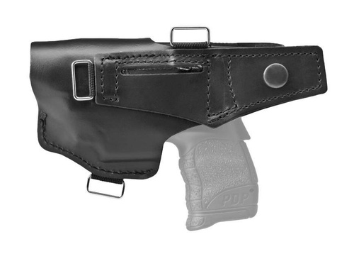Kožené pouzdro pro Walther PGS Personal Guard System - opasek / postroj