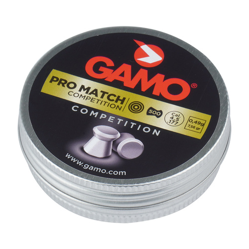 Gamo - Diabolo Pellets Competition Pro Match - Ráže 4,5 mm - 500 kusů - 6321834
