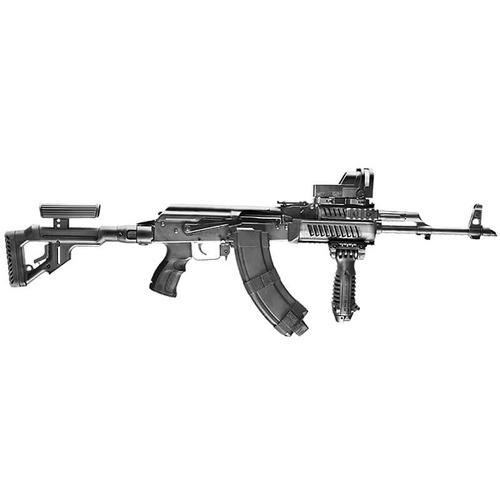 FAB Defense - Polymerová rukojeť AK-47 Quad Rail - černá