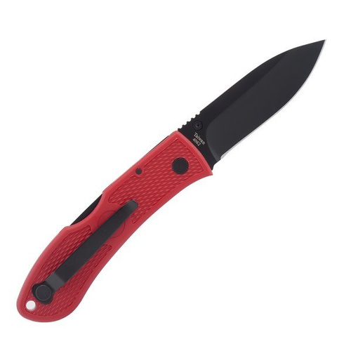 Ka-Bar 4062RD - Zavírací lovecký nůž Dozier - červený