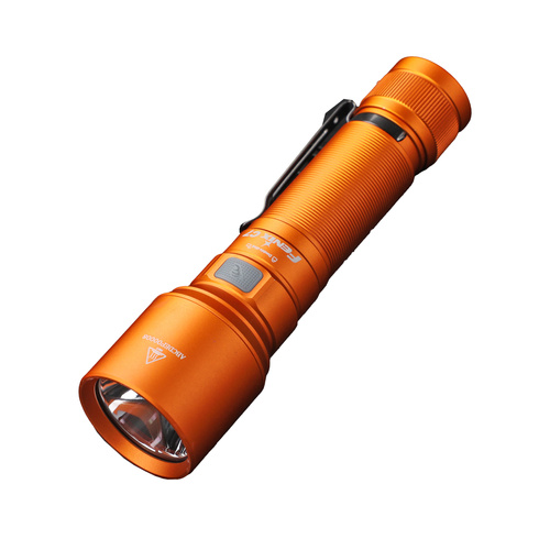 Fenix - Ruční svítilna C7 LED - 3000 lm - 55200 cd - Stroboskop - IP68 - Orange - C7STOR