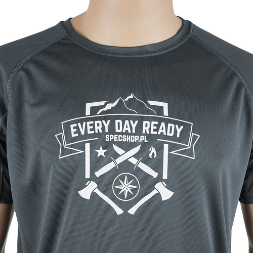 SpecShop.pl - Thermoactive Bushcraft tričko - Tactical Dark Grey