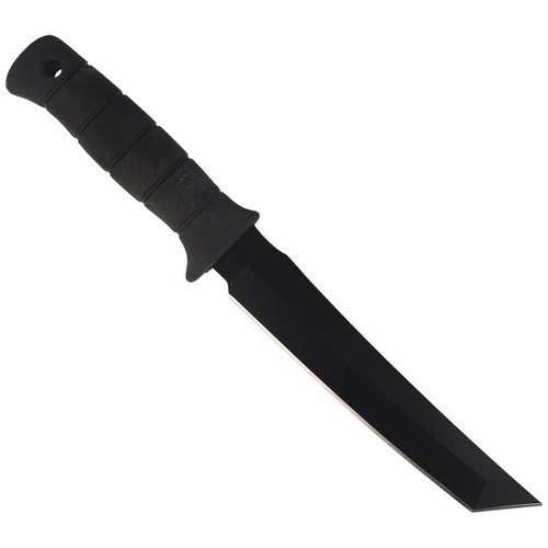 Muela - Taktický nůž - X50CrMoV15 - černý - TANTO-19N