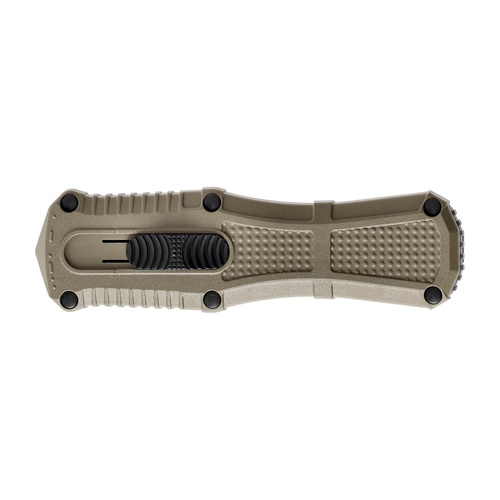 Benchmade - Zavírací nůž OTF 3375GY-1 Mini Claymore - CPM-D2 - Ranger Green - 3375GY-1