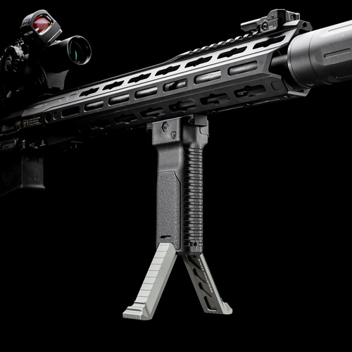 Strike Industries - Předpažbí Strike s dvojnožkou - černé - SI-AR-AL-BIPOD-GY