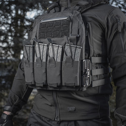 M-Tac - Taktická vesta QRS XL - černá - 10180002