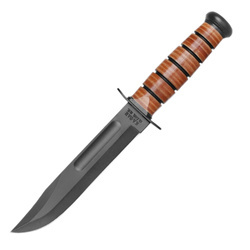 Ka-Bar 1217 - Nůž USMC The Legend - kožené pouzdro