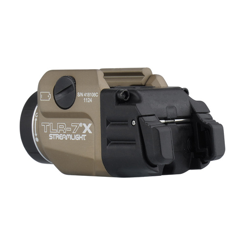 Streamlight - Taktická zbraňová svítilna TLR-7 X - hliník - FDE - L-69429