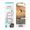 Nite Ize - G-Series™ #3 dvoukomorová karabina - ocel - stříbrná - GS3-11-R6