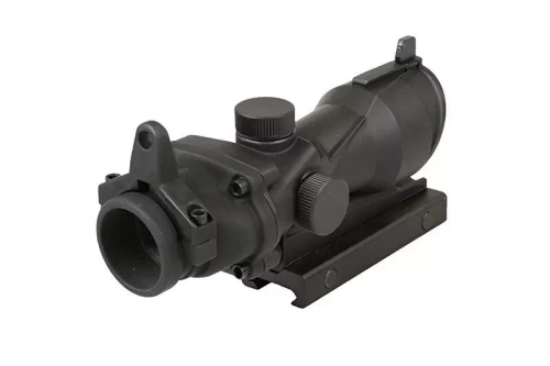 AIM-O - Červený zaměřovač pro ASG ACOG - černý - AMO-10-008414