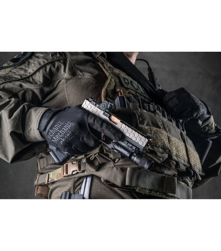 Mechanix - Speciální 0,5mm krycí ochranné rukavice s vysokou obratností - černé - MSD-55
