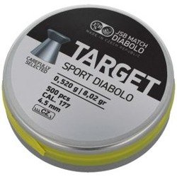 JSB - Diabolo Target Sport Airgun Pellets - .177 / 4,5 mm - 500 ks - 001145-500