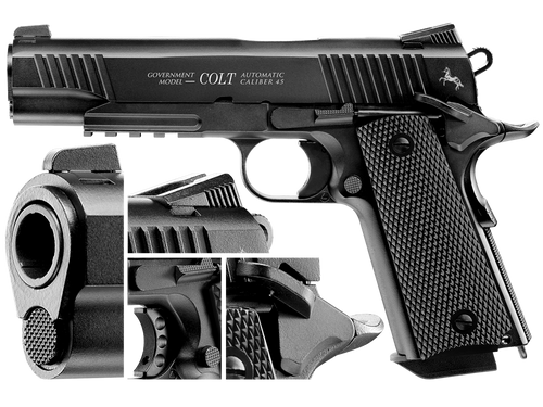 Umarex - Vzduchová pistole Colt M45 CQBP Black - 4,5 mm - CO2 - 5.8176