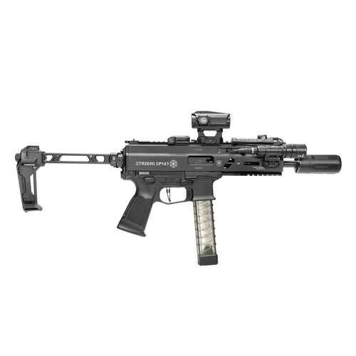 Strike Industries - Adaptér zadní desky Picatinny pro Stribog SP-9 Strike - černý - SI-SP9-PSA-BK