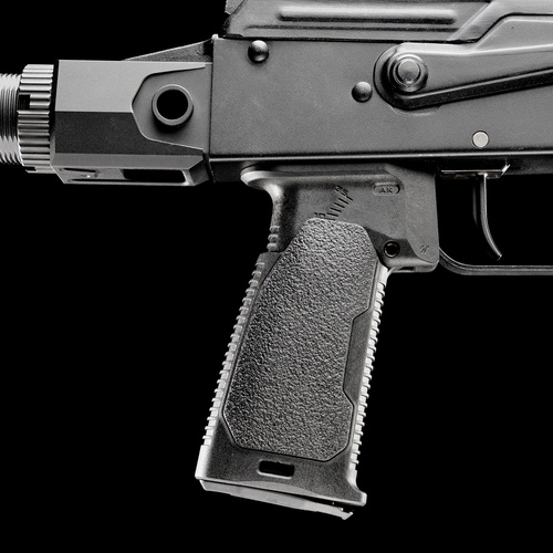 Strike Industries - Víceúhlová pistolová rukojeť pro AK - černá - SI-AK-MAPG-BK