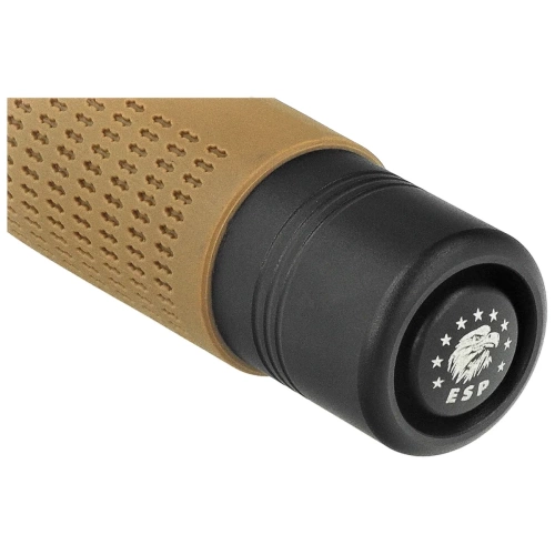 ESP - Tvrzený teleskopický obušek Easy Lock - 18" - černá/khaki - ExBT-18HE-KH BHT-54