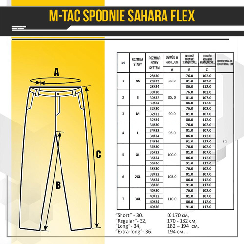 M-Tac - Taktické kalhoty Sahara Flex Lite - černé - 20064002