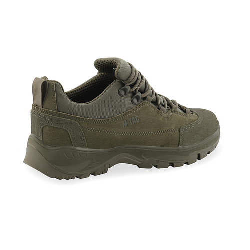 M-Tac - Patrol R Tactical Sneakers - kůže - olivová - 30203901