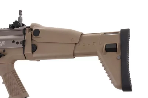 EC - Replika karabiny AEG SCAR-H MK20 MOD 0 SSR - Tan - WET-01-005928