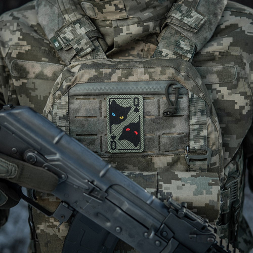 M-Tac - Nášivka Piková dáma - Cordura 500D - Ornament - Olive - 51362001