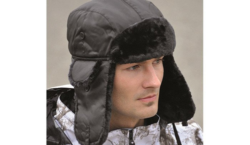 Mil-Tec - Pilotní čepice MA1 - Černá - 12105002