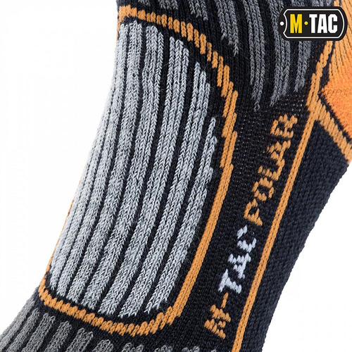 M-Tac - Trekingové ponožky Polar Merino - Black - FL-1715