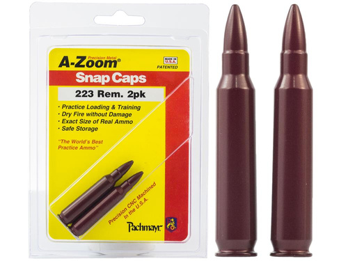 - Hliníkový uzávěr A-Zoom - Cal. .223 - 2 ks - černá - 12222
