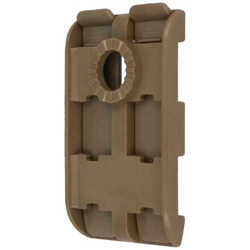ESP - Dvojitý držák 360° na MOLLE - Khaki - UBC-04-2 KH