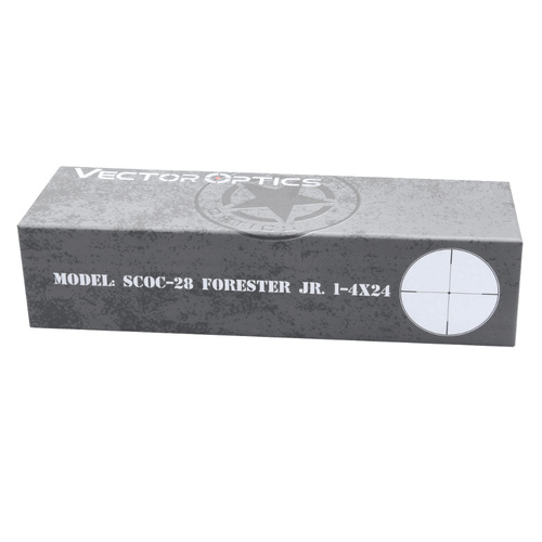 Vector Optics - Puškohled Forester JR. 1-4x24 - Černý - SCOC-28