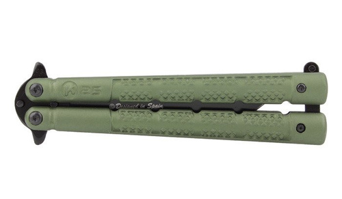 K25 - Nůž motýlek s titanovým povlakem a pouzdrem - 36249