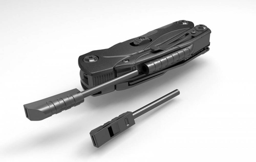 Roxon - Multitool Sparkle s Flrestarterem - černý - CM1349