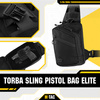 M-Tac - Torba Sling Pistol Bag Elite - Černá - 10082002