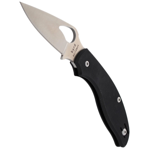 Spyderco - Zavírací nůž Byrd Tern - G-10 - Černý/Stříbrný - BY23GP